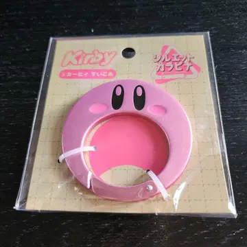 별의 커비 실루엣 카라비너