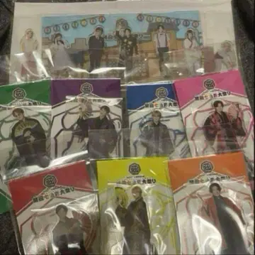 WEST 간사이 칠색 남자 대축제 아크릴 스탠드 8점 세트