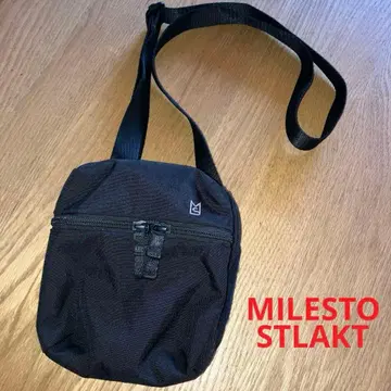 새상품급 미레스트 스트라 숄더백 [블랙]