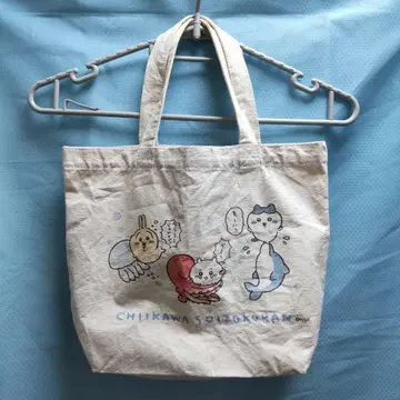 미사용 세탁 완료 치이카와 (먼작귀) 런치 토트백 수족관 한정판