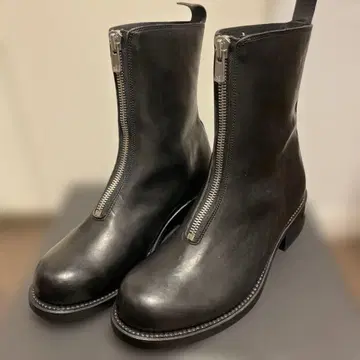 MB ULTIMATE FABRIC 프론트 지퍼 부츠 Guidi 가죽 사용