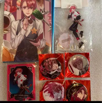 starry sky 스타스카 토모에 히츠지 아크릴 스탠드 캔뱃지 AGF