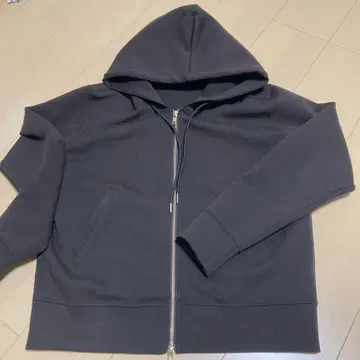 Spick & Span 스트레치 지퍼 후드티