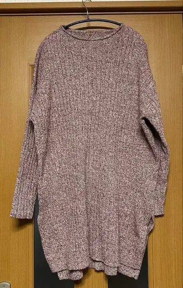 studio CLIP 롱 니트 튜닉