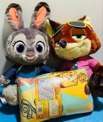 주토피아2 슈퍼 라지 봉제 인형 큰 담요