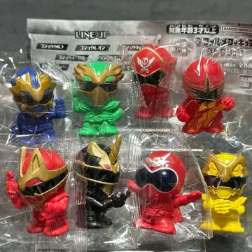 슈퍼전대 히어로 SD 피규어 컬렉션 8개 컴플리트