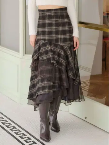 이소재 사용 캉캉 스커트