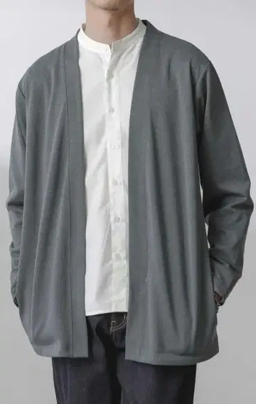 [ 나노 유니버스 ] 더블 저지 경량 가디건