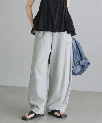 퓨어세신 커브 실루엣 스웨트 팬츠