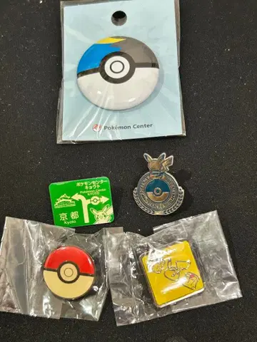 [ 포켓몬 ] 핀 배지 캔 배지 세트