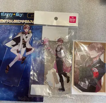 Starry Sky 토즈키 스즈야 스타스카 아크릴 스탠드 3종 세트