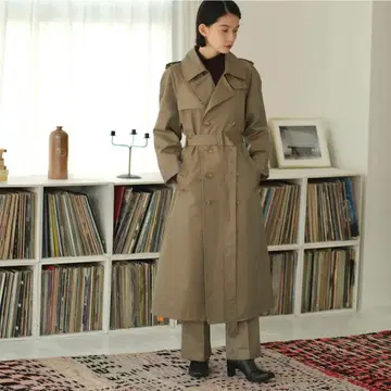 foufou 트렌치코트 레인보우