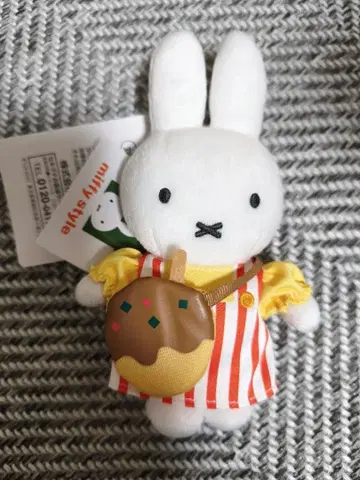 미피 타코야키 미니백 봉제 인형 마스코트 오사카 한정판