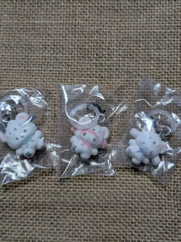 푹신푹신 스노우 메지루시 액세서리 산리오 3점 일괄