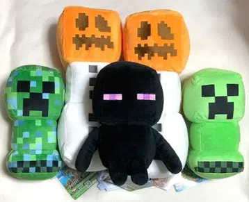 마인크래프트 봉제 인형 5세트