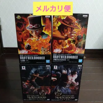 원피스 MAN HOOD BROTHER HOODIII 4개 세트