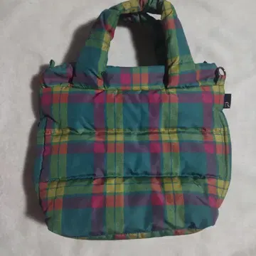 ROOTOTE x 이세탄 맥밀란 패턴 토트백 타탄 체크 미츠코시