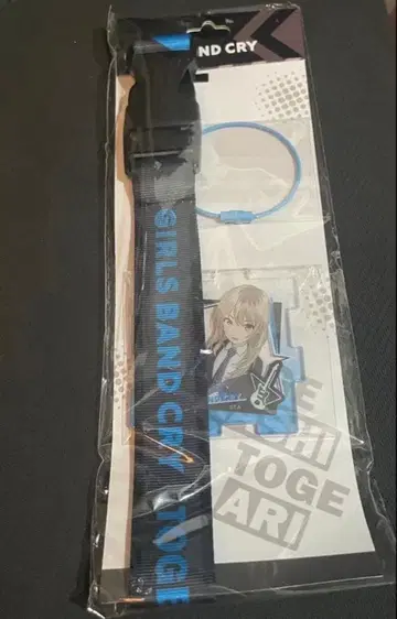 걸즈밴드 클라이 카와라기 모모카 아크릴 참 포함 스트랩