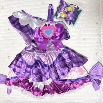 너와 아이돌 프리큐어 큐어 큥큥 의상 머리끈 귀걸이