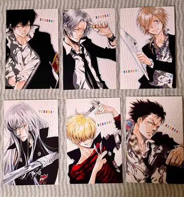 가정교사 히트맨 리본 엽서 문고 특전 6장 세트