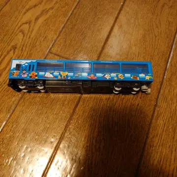 호빵맨 기차 모형 파랑