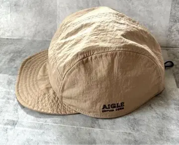 AIGLE 캡 아웃도어 러닝 베이지