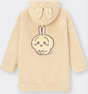 치이카와 GU 토끼 마쉬멜로우 느낌 라운지 후드티 S 사이즈