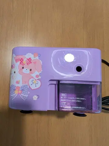 전동 연필깎이 본봉 리본 산리오 라벤더