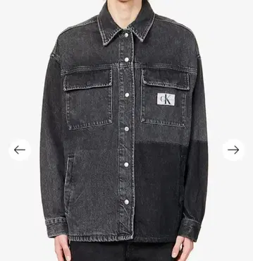 새상품 Calvin klein Jeans 오버 사이즈 데님 자켓