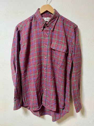 80s 90s SEARS ROEBUCKs 체크 셔츠 시어스 USA제