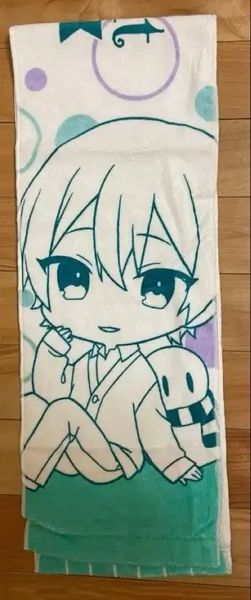 니시키 군 스니 스테 머플러 타월 Whiteout