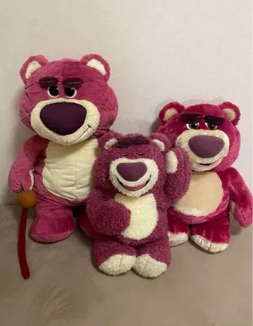 [ 미사용 새상품 ] 로쏘 봉제 인형 묶음 판매 3체 세트