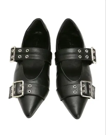 [ 새상품 ] Ungrid 언그리드 벨트 디자인 포인트 슈즈 L