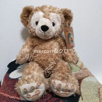 디즈니 베어 더피 크림 봉제 인형 WDW 해외