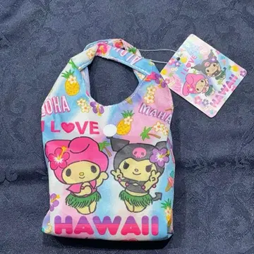 30* 하와이 한정 마이멜로디 쿠로미 에코백