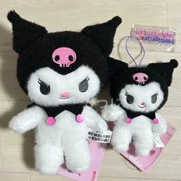 Netflix 시리즈 쿠로미 봉제 인형 아크릴 참 포함 마스코트