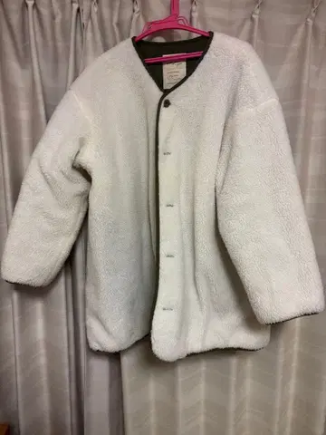 apres jour mignon 리버서블 퀼팅 블루종 XL