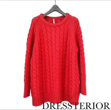 DRESSTERIOR / 케이블 짜임 풀오버 니트