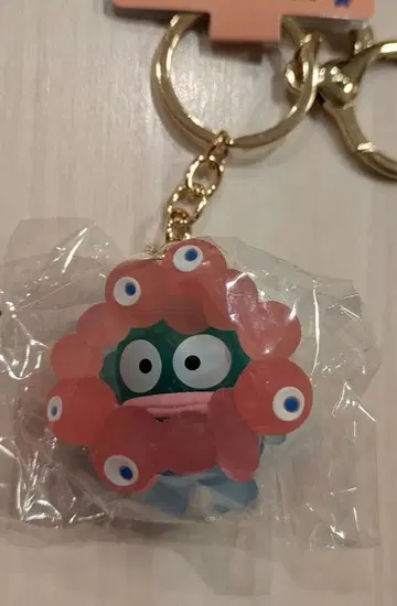 오사카 간사이 박람회 입체 마스코트 클리어 컬러 키링 [ 한교동 ]