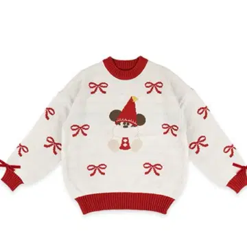 디즈니 크리스마스 릴린린 스웨터 2025 머리띠