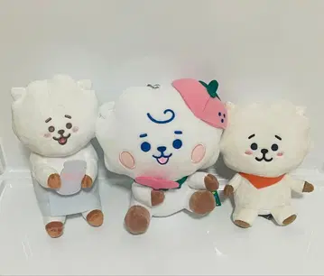 RJ 봉제 인형 3개 세트