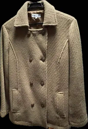 SIMPLE LIFE 베이지 피 코트 13