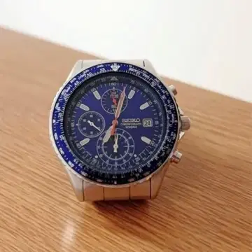 [배터리 있음] SEIKO 크로노그래프 손목시계 스테인리스