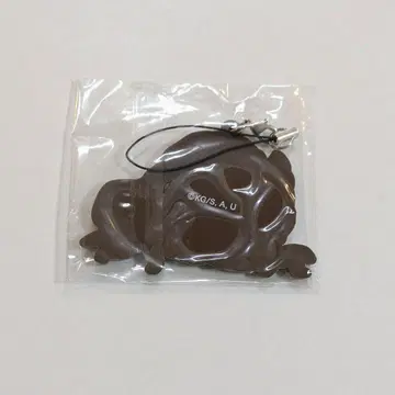 개구리형 스트랩 브라운 약 5cm