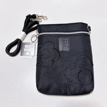 [ 미사용 새상품 ] MARY QUANT 마리퀀트 숄더 파우치 블랙
