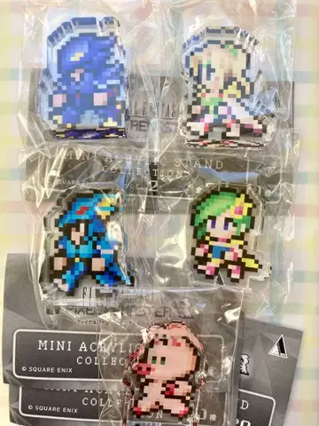 FF 픽셀 리마스터 아크릴 스탠드 세실 로자 카인 리디아 부타