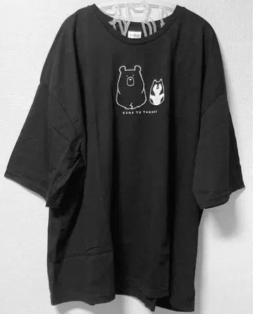 곰과 너구리 BIGT셔츠 4L 사이즈