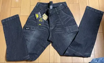 TORAICHI 11oz 헤비 스트레치 데님 카고 팬츠 LL