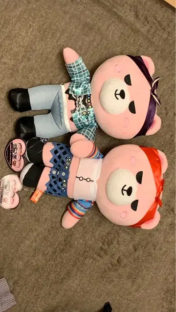 곰 봉제 인형 페어 30cm