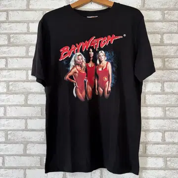BAYWATCH 베이워치 미국 드라마 영화 T셔츠 블랙 M 구제 의류